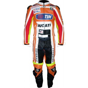 TIM Rossi MotoGP Team Ducati Leather Biker Suit